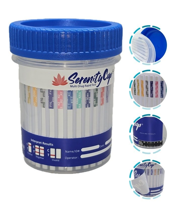 15 Panel Drug Test Cup with ADLTX