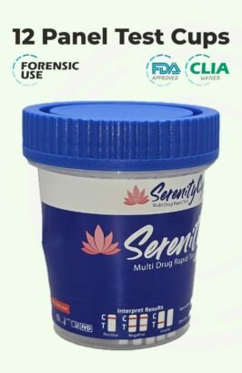 12 panel Test Cups