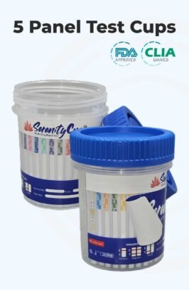 5 panel Test Cups