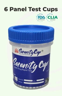 6 panel Test Cups