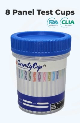 8 panel Test Cups