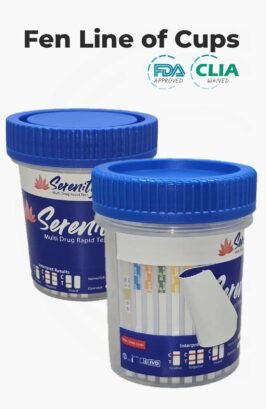 fenline of cups