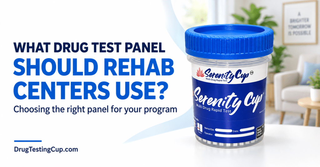 drug test cups for rehab centers