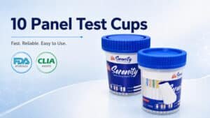 10 panel test cups