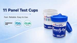 11 panel test cups
