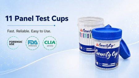11 panel test cups
