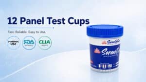 12 panel test cups
