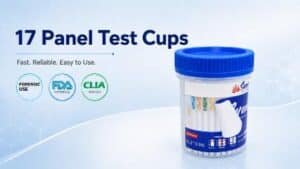 17 panel test cups