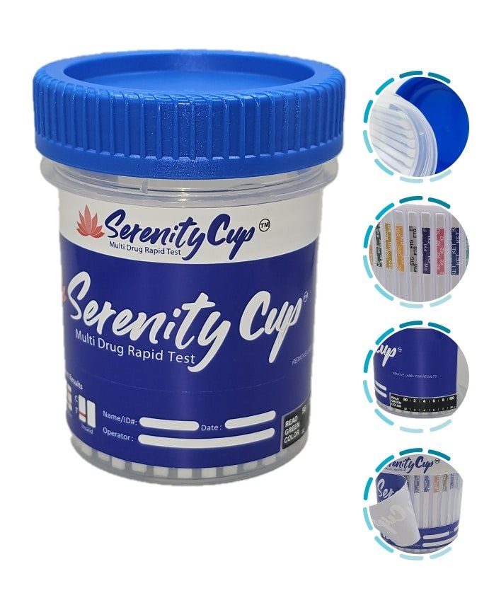 18 panel test cup