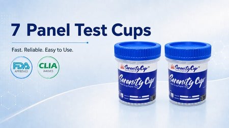7 panel test cups
