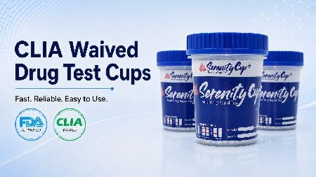 CLIA Waived Drug Test Cups