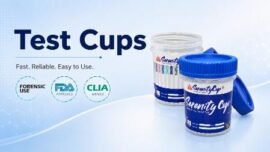 Drug test cups
