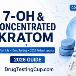 what is 7-OH, concentrated kratom guide comparing natural leaf with KRA 500 urine screening