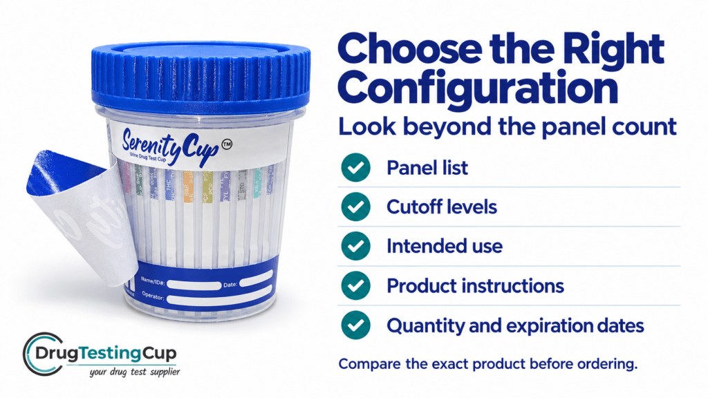Choose right drugtestingcup
