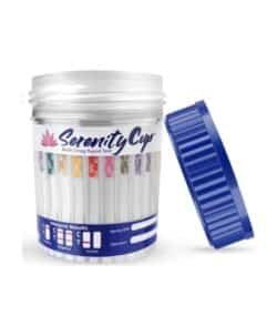 5 panel click cup with PCP and adulterant checks – view 2