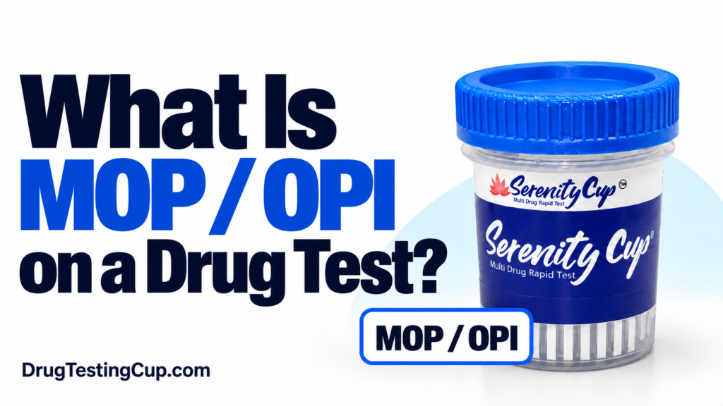 What Is MOP on a Drug Test?