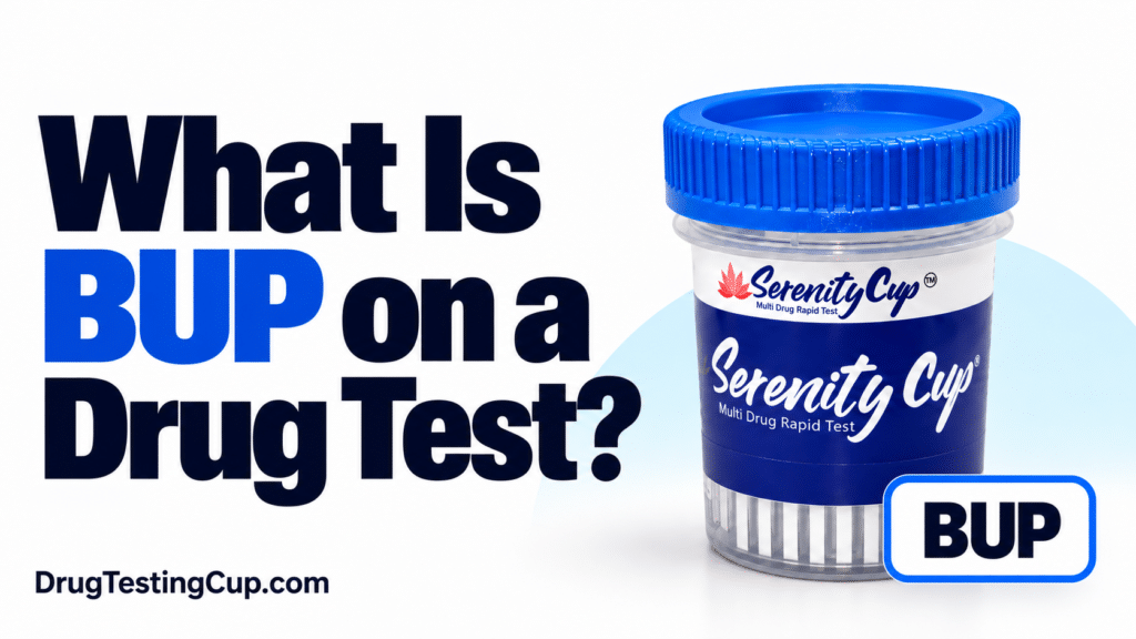 what is bup on a drug test