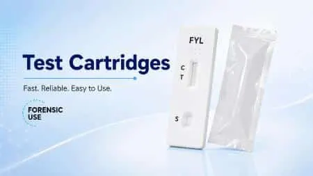 Drug test cartridges