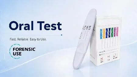 Oral fluid mouth swab drug tests